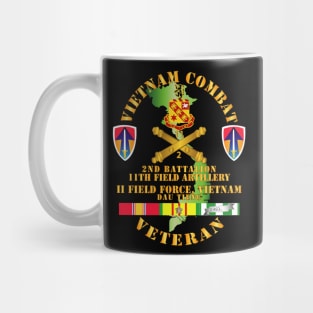 Vietnam Combat Veteran w 2nd Bn 11th FA w II Field Force Mug